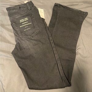 Good American Good Legs Micro Boot Black Jeans